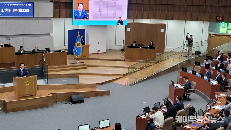 유영두 부위원장은 또한, 장애인체육이 장애인들에게 자아실현의 기회를 제공하고, 더 나아가 지역사회와의 연대감을 증진시킬 수 있는 중요한 매개체임을 역설했다. / 김교민 기자