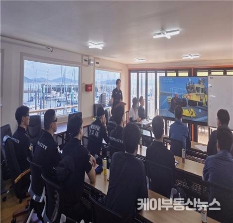 제부마리나·평택해양경찰서 합동훈련 사진