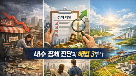 [정책제안 기고, 내수 침체 진단과 해법 3부작 -3]내수 회복의 길, 국토 재설계와 금융 전환에서 답을 찾다