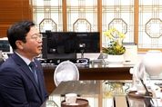 경기도의회 김진경 의장, 김승원 민주당 경기도당위원장 접견 “경기도 발전, 지방자치 강화 위한 협력 다짐”