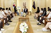 조용익 부천시장, 경기예술고 학생 만나 미래 창의 융합인재 육성 역설