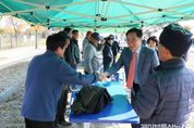 정장선 평택시장, 공공비축미 매입 현장 찾아