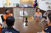 김정호 경기도의회 대표의원, 광명소방서 1일 명예소방서장 위촉