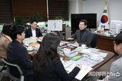 이상일 용인특례시장, 여운홍 K-GTSEC 센터장과 반도체산업 인재 양성 방안 논의