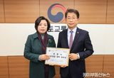 신계용 과천시장, 박상우 국토교통부 장관 만나 위례과천선 노선 등 철도 현안 사업 건의사항 전달