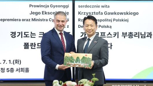 경기도-폴란드, 반도체·테크노밸리 손잡는다… 고영인 경제부지사, 폴란드 부총리 면담