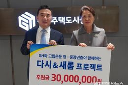GH, 고립은둔 청‧중장년층 사회복귀 위해 3천만 원 후원