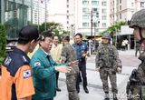 신상진 성남시장, 국가중요시설 테러 대비 통합대응훈련 참관 및 훈련 참여자 격려
