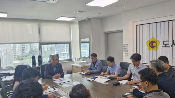 경기도의회 김시용 도시환경위원장, K-컬처밸리 추진현황 및 주요현안 청취