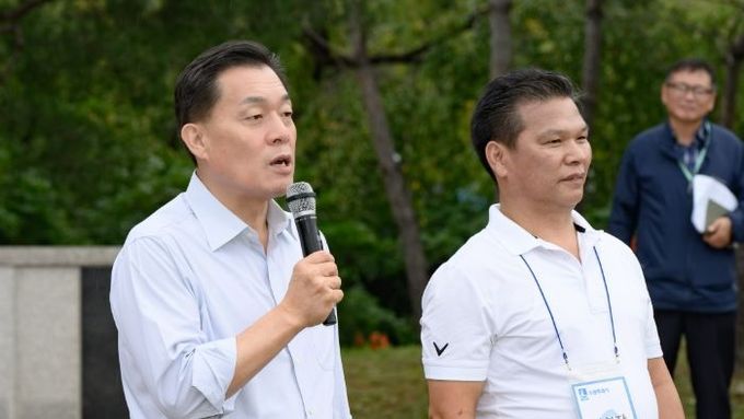 이재준 수원시장, 가로 환경관리원 한마음 체육대회 참석…“늘 묵묵히 일하시는 여러분께 감사드린다”