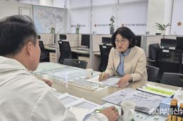 경기도의회 신미숙 의원, 배드민턴 전용구장 주차난에 시민불편가중 청취