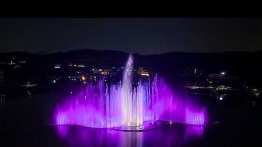 안성 칠곡호수공원 음악분수, 신규 콘텐츠 추가로 야간 관광 매력 강화