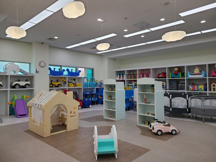 성남시 수정구 복정동에 설치된 대형 장난감도서관 내부(사진-성남시 제공)