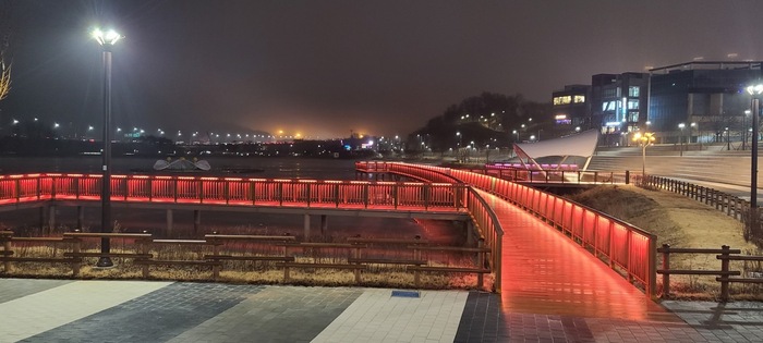 시흥시 은계호수공원 야경