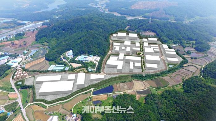 천안 에코밸리 일반산업단지 조감도