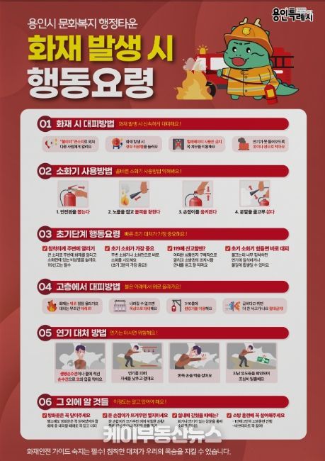 화재 발생 시 행동요령 매뉴얼