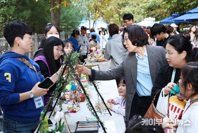 안성시, 공도권역 첫 나눔의 녹색장터 풍성한 마무리