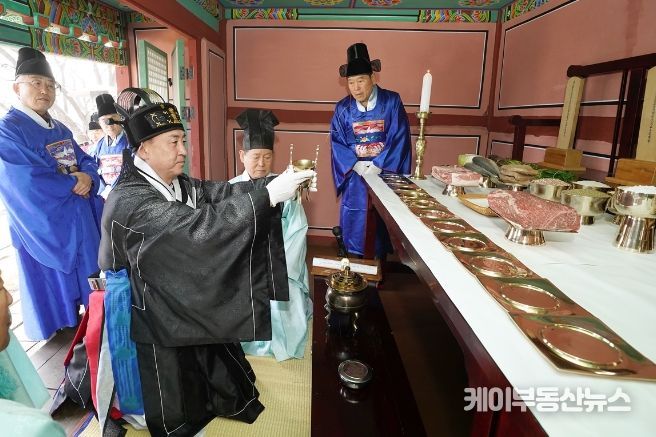 방세환 광주시장, 정충묘 제향 거행