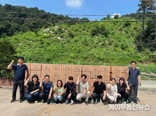 파주시, 말복 맞이 ‘여름을 부탁해!’…600가구에 여름나기 물품 지원