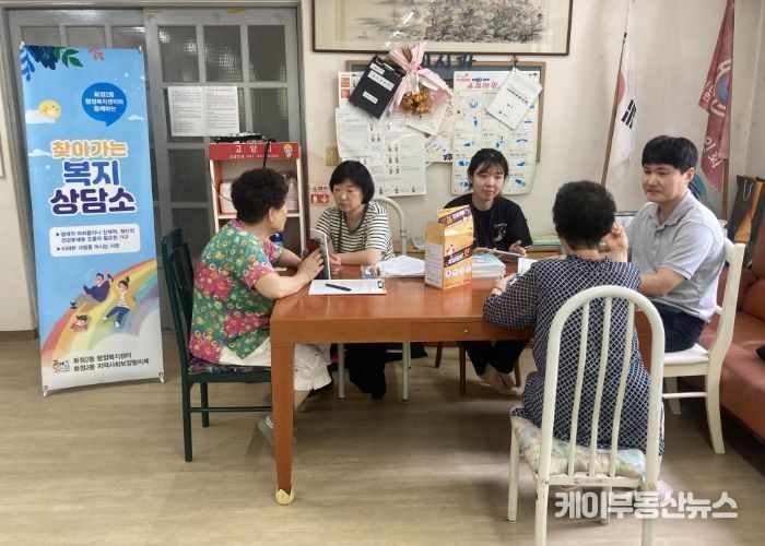고양시 화정2동, 찾아가는 복지상담소 운영
