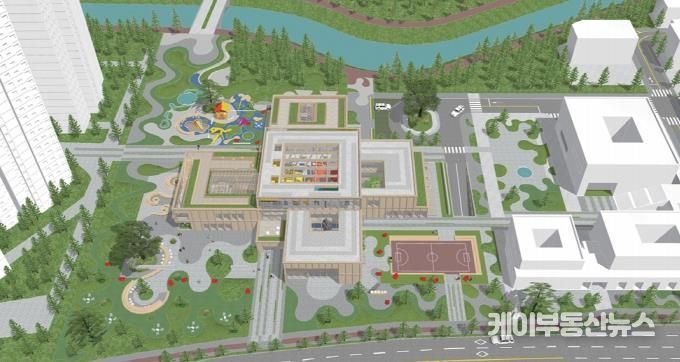 아이돌봄클러스터 조감도