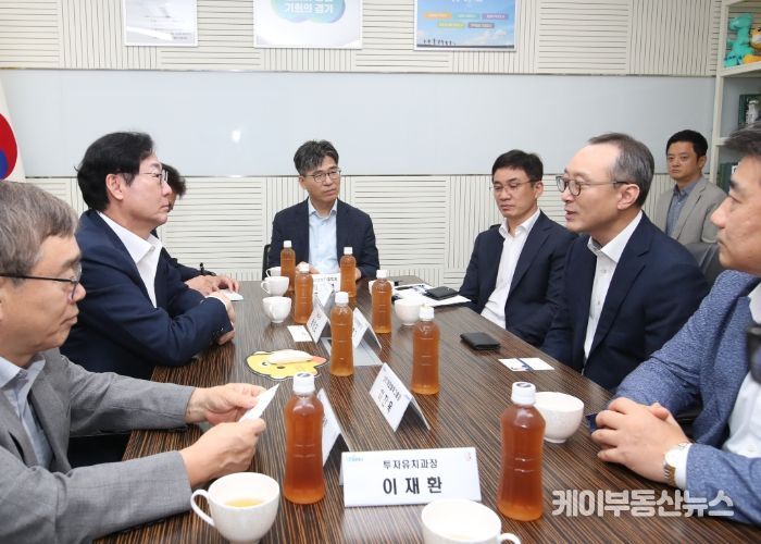 정명근 화성시장, 삼성전자와 협력 강화 위한 면담 가져