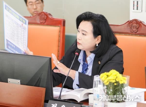 경기도의회 정윤경 부의장, 주민참여예산 사업 만족도 미실시 지적하며 주민참여예산 사업 확대 의지 없는 농정국 질타