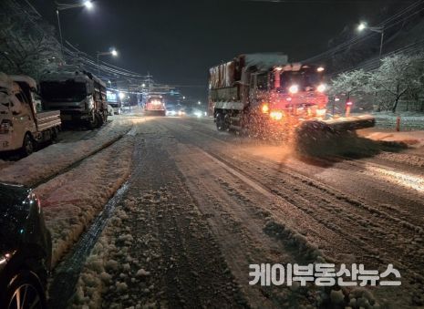 정명근 화성시장, 폭설 대응에 총력... 신속한 대응 지시
