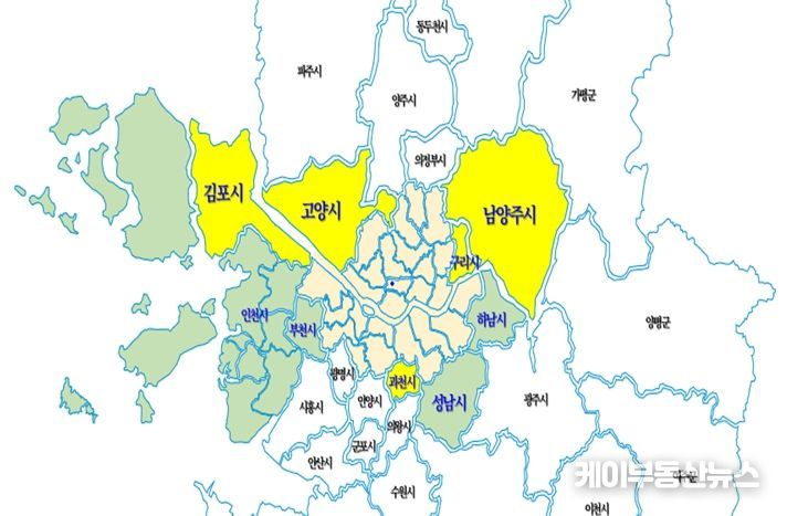 서울 외 지역 기후동행카드 이용 가능 도시철도 구간