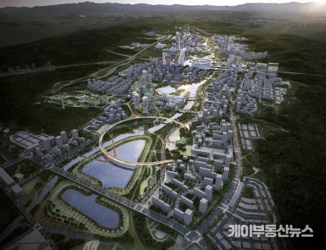 광명시흥 신도시 조감도 당선작