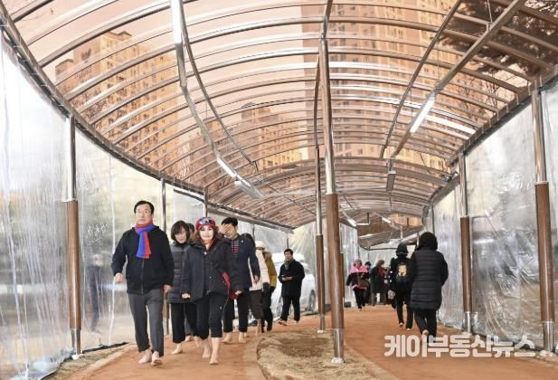 하남시, 감일지구와 위례지구 황톳길 개장