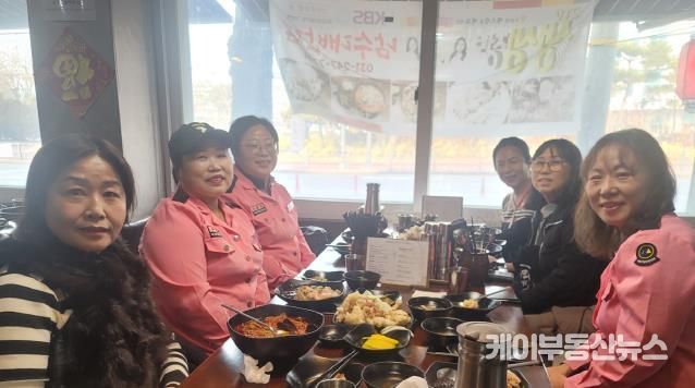 수원시 팔달구, 여성지원민방위대 임원진 격려