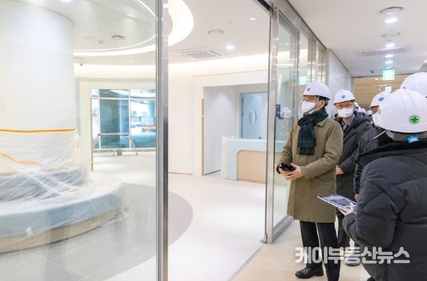 김성중 경기도 행정1부지사, 경기도서관 준공 현장찾아 진행상황 점검