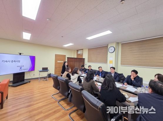 문승호 경기도의원, 효성고 기숙사 증축 간담회 참석