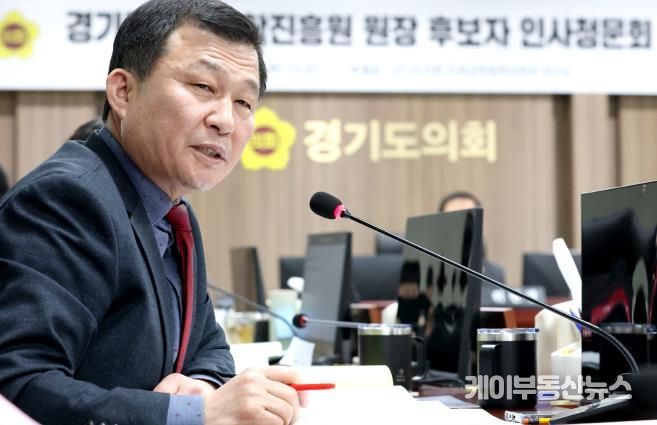 경기도의회 한원찬 의원, R&D 예산 확보 전략은 경기도 경제과학진흥원 원장 후보자의 비전과 실천력 점검