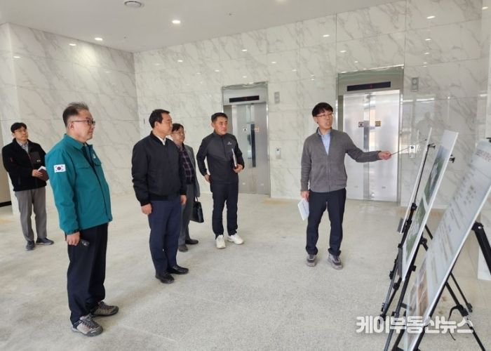광주시 김충범 부시장, 재정점검협력단 주요 투자사업 현장 방문