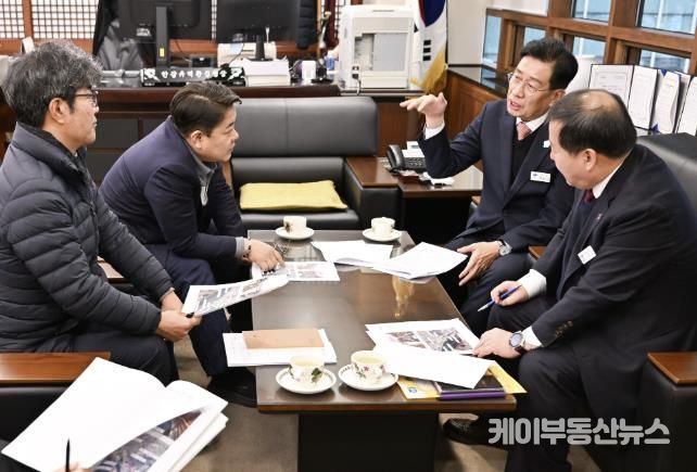 양평군수 한강유역청 방문