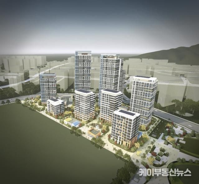 하남교산 A1블록 기본설계 조감도