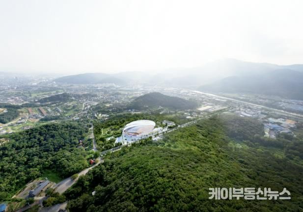 동두천시 국제스케이트장 조감도