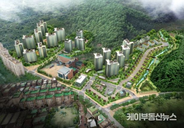 안양 관양고 조감도