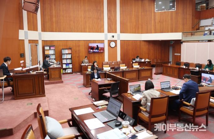 군포시의회 제281회 임시회 의회운영위원회 전경(20250408)