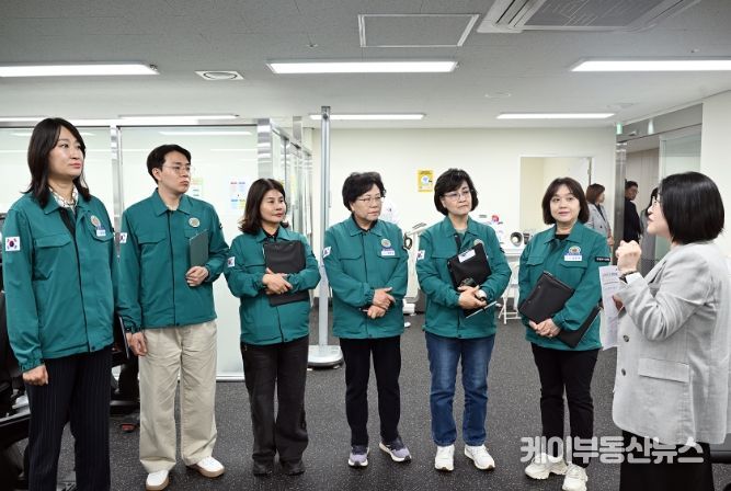 의정부시의회 행정복지위원회 행정사무감사 대비 현장 확인