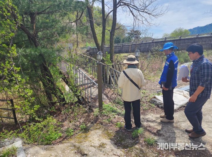 경기도 ‘교량닥터’ 활용, 지역명소 포천 백운계곡 구름다리 안전점검 추진