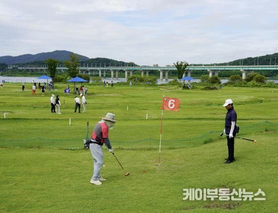 여주도시공사, 새단장 여주파크골프장 하절기 개장 맞이 친절다짐 행사 추진