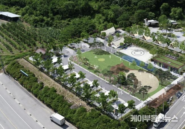 청량산 수원캠핑장 계획도