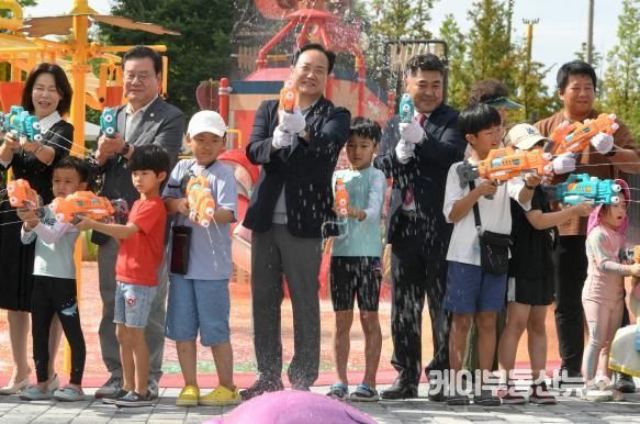 오산시, 도심 속 여름 물놀이장 활짝