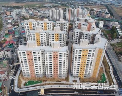 송탄역 서희스타힐스 아파트 전경