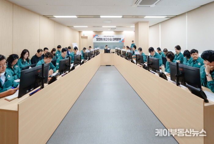 오산시, 옹벽 붕괴 사고수습대책본부 가동…수습 총력
