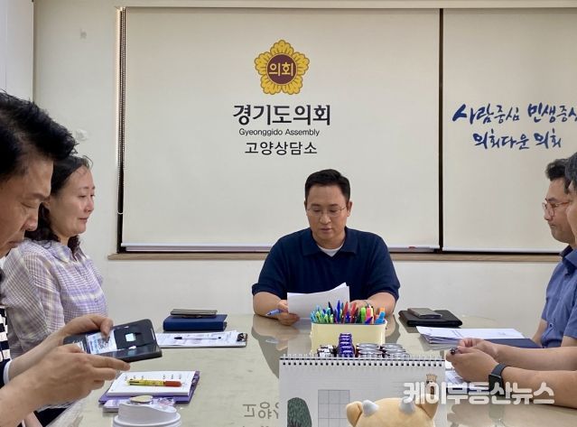 경기도의회 변재석 의원, 고양시 초등학교 아이들의 우수농산물 먹거리 급식 예산 지켜야...