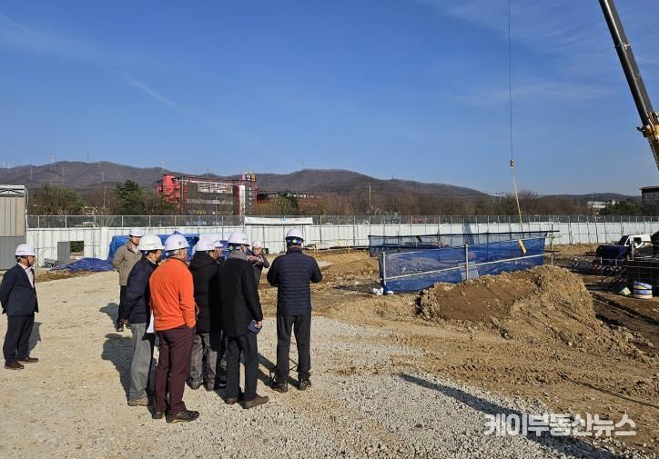 건설기계 신호수 운영 현황 점검.